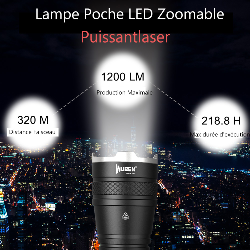 XP-L2 V5 LED lampe de poche