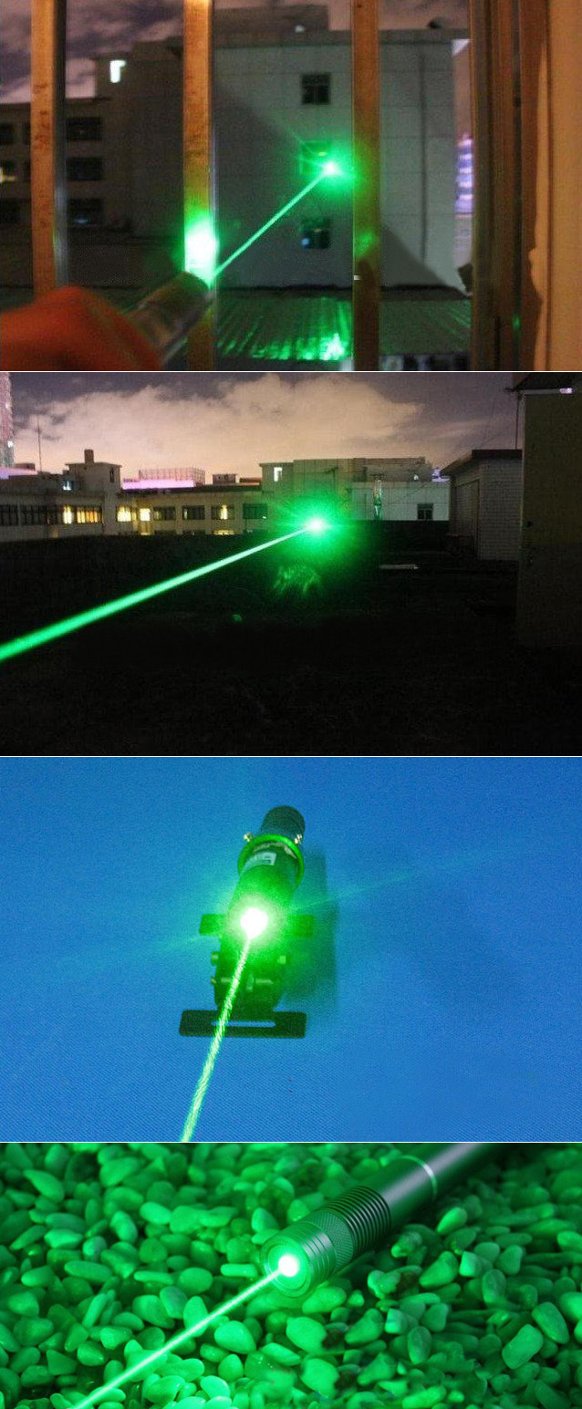 brulûre pointeur laser vert 