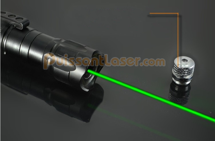 laser qui allume une cigarette