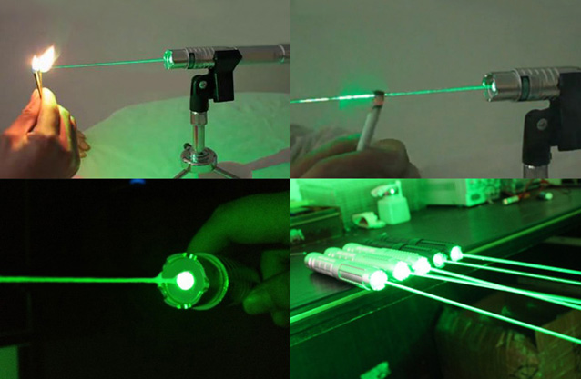 laser assez puissant