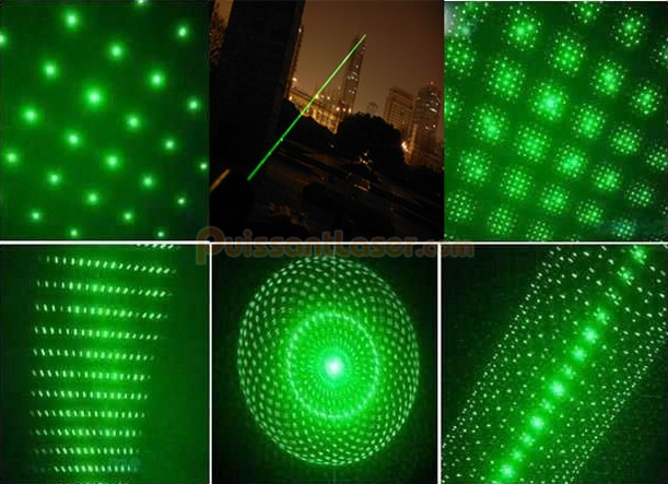 50mw lampe de poche vert laser d'étoile