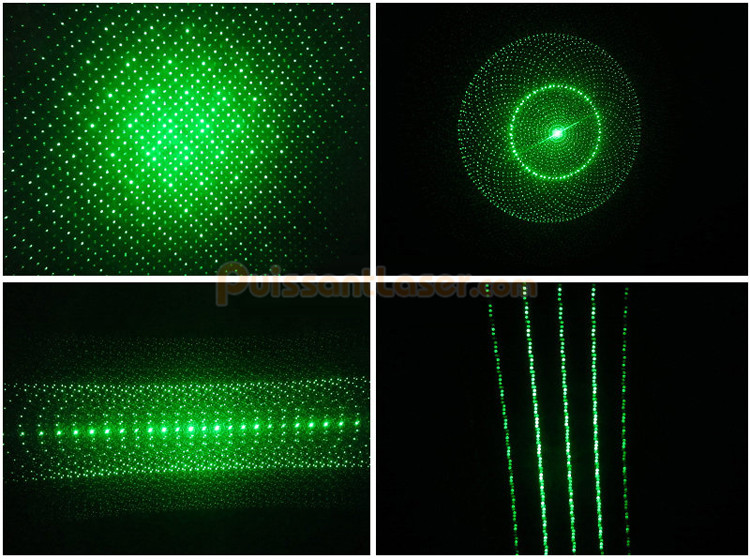 laser vert faisceau lumileux