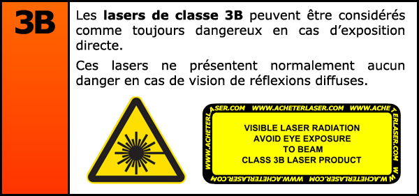 laser classe 3b