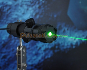 visée laser vert