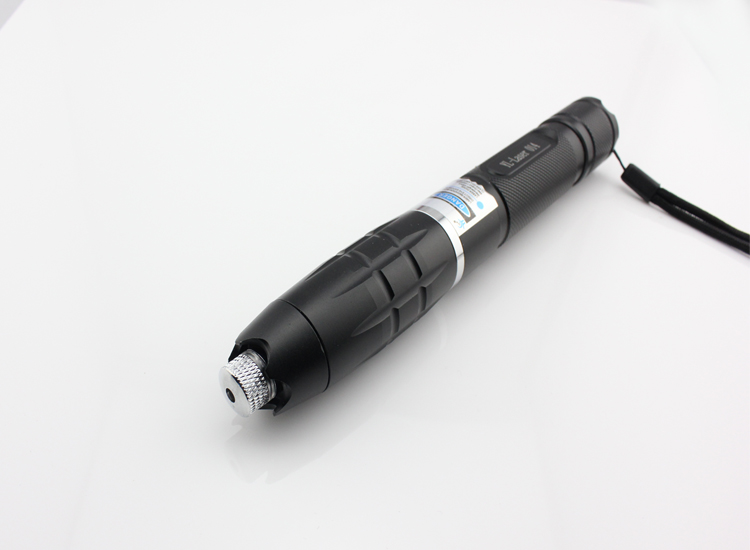 laser lampe torche bleu