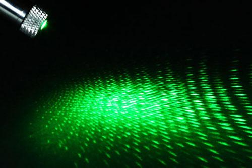 faisceau laser visible